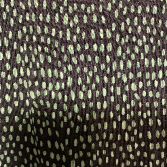 LOFT top navy with green spots medium - Picture 5 of 5
